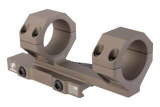 FDE anodized 34mm cantilevered scope mount.